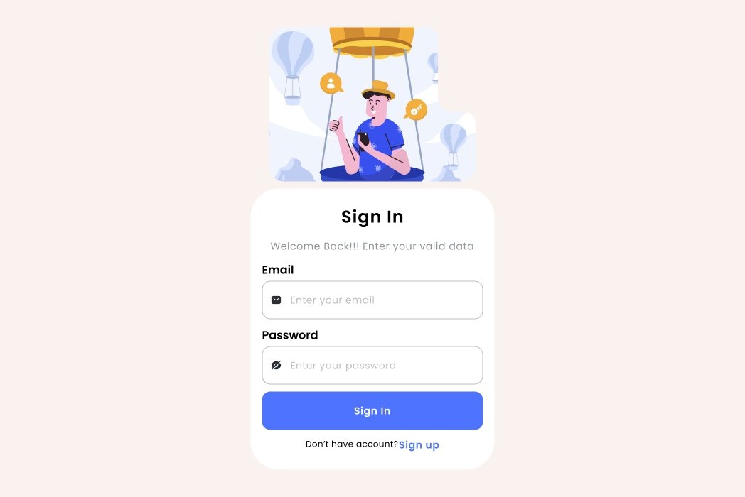 Hasil karya Learning Travel Book UI Design di BuildWithAngga